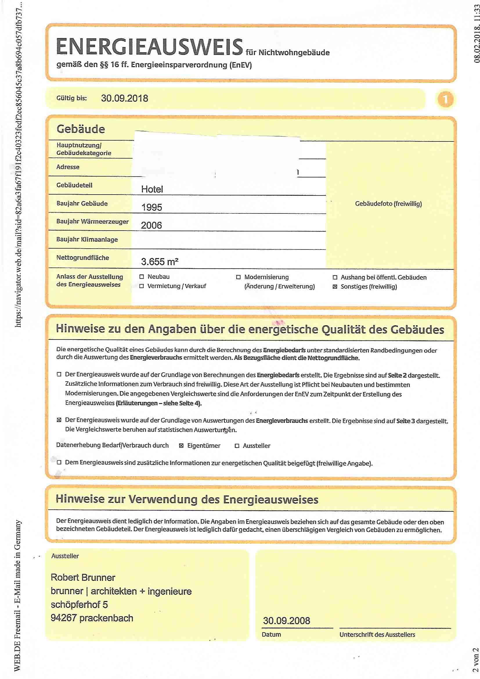 ENERGIEAUSWEIS SEITE 1